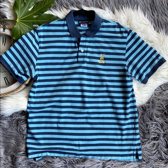 Psycho Bunny Other - PSYCHO BUNNY Men's Robert Godley Polo Shirt XL 7